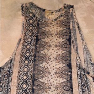 Cut out sides tank top